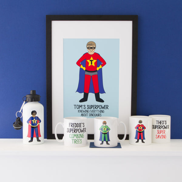 Superhero Portrait Print