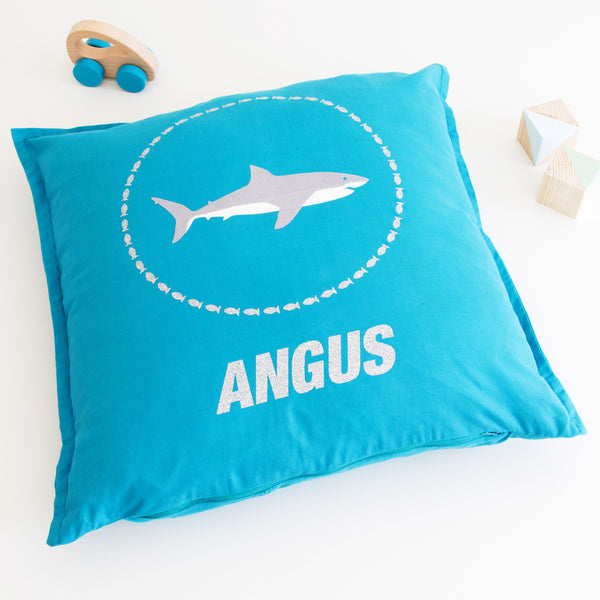 Personalised Shark Cushion