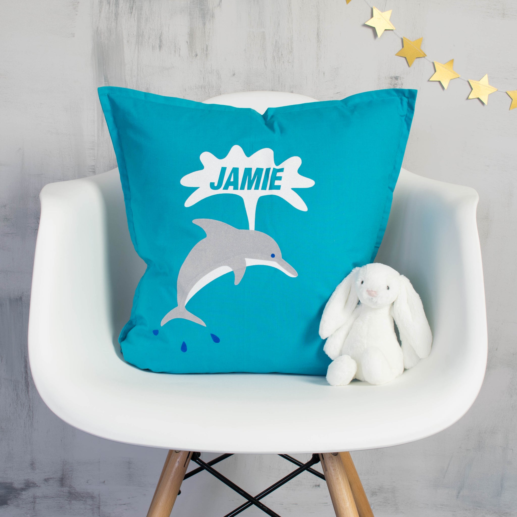 Personalised Dolphin Cushion