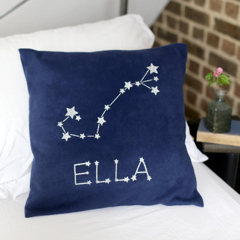 Star Sign Personalised Cushion Birthday Gift