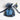 Forget-me-not handbag mirror