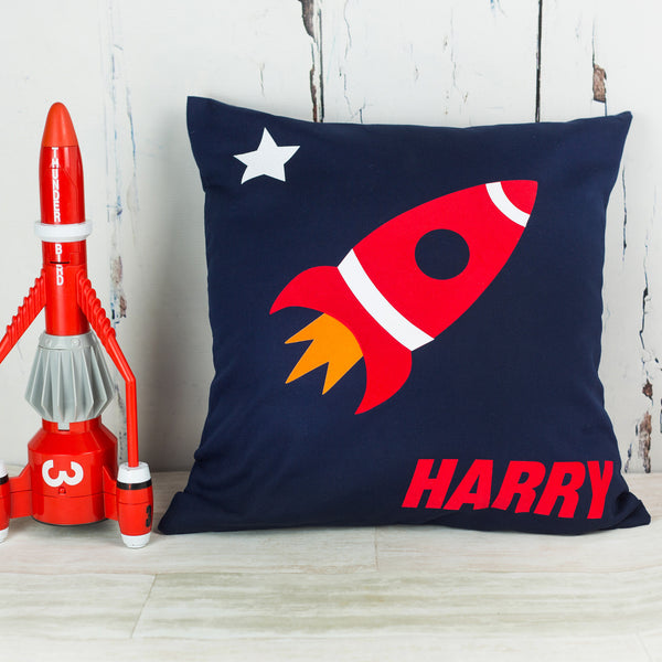 Space rocket cushion