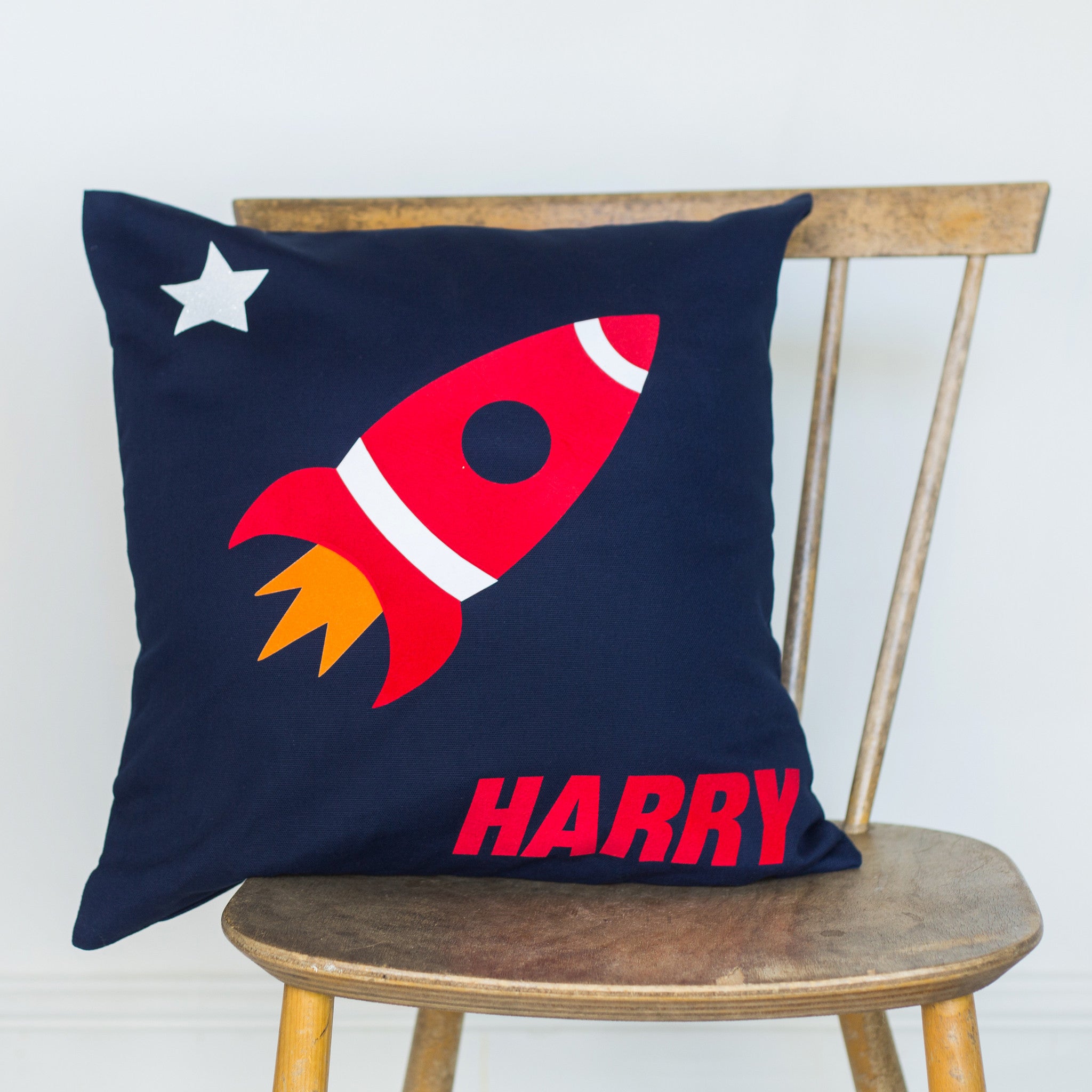 Space rocket cushion